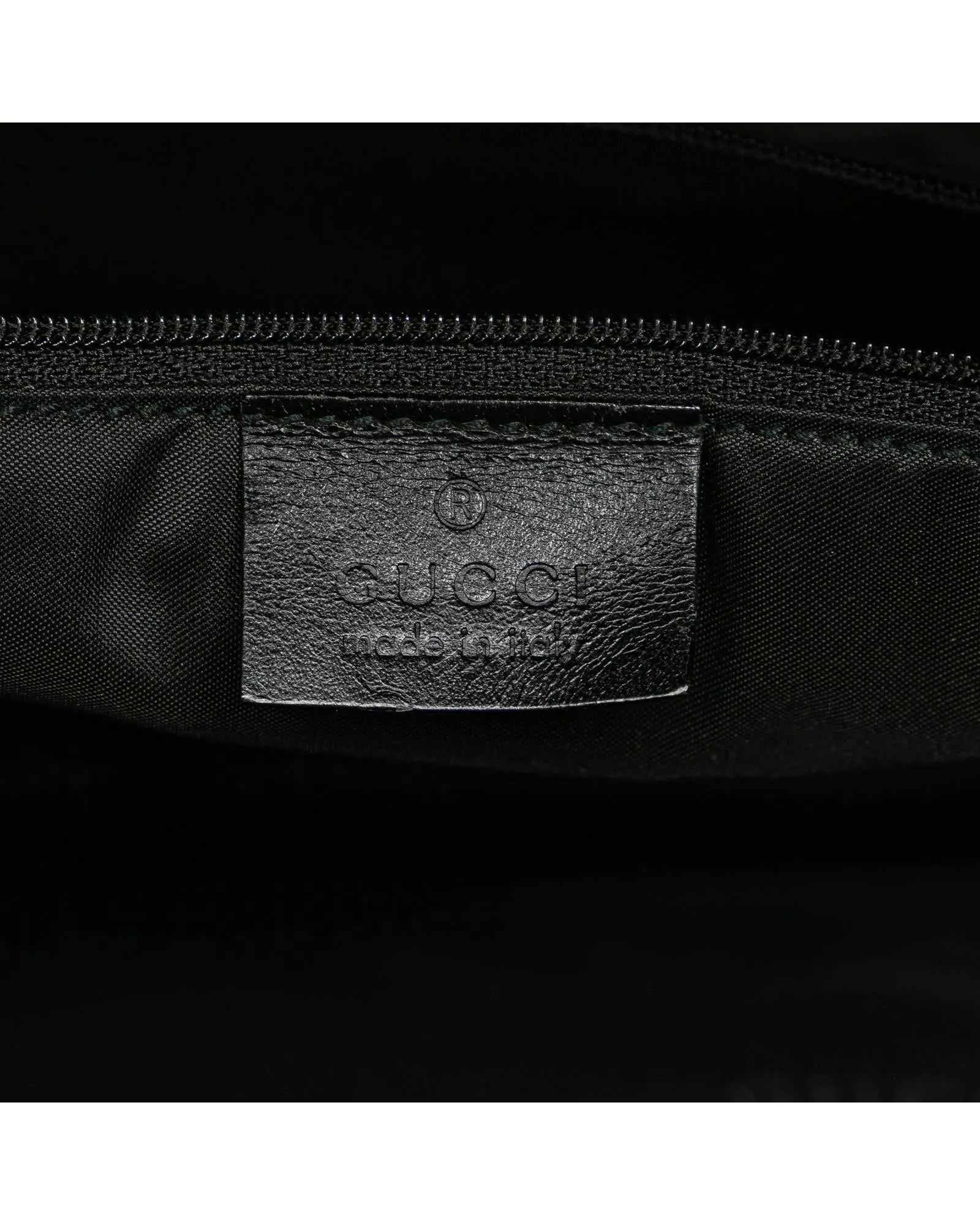Bamboo Top Handle Nylon Tote with Interior Zip Compartments