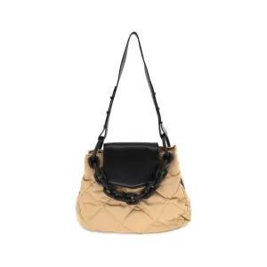 BC Mocha and Black Clutch/Shoulder Bag