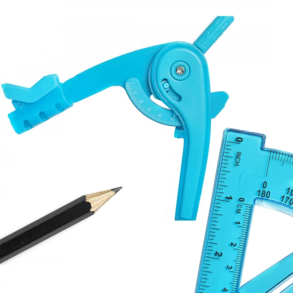Bff Compass And Protractor Set - Blue