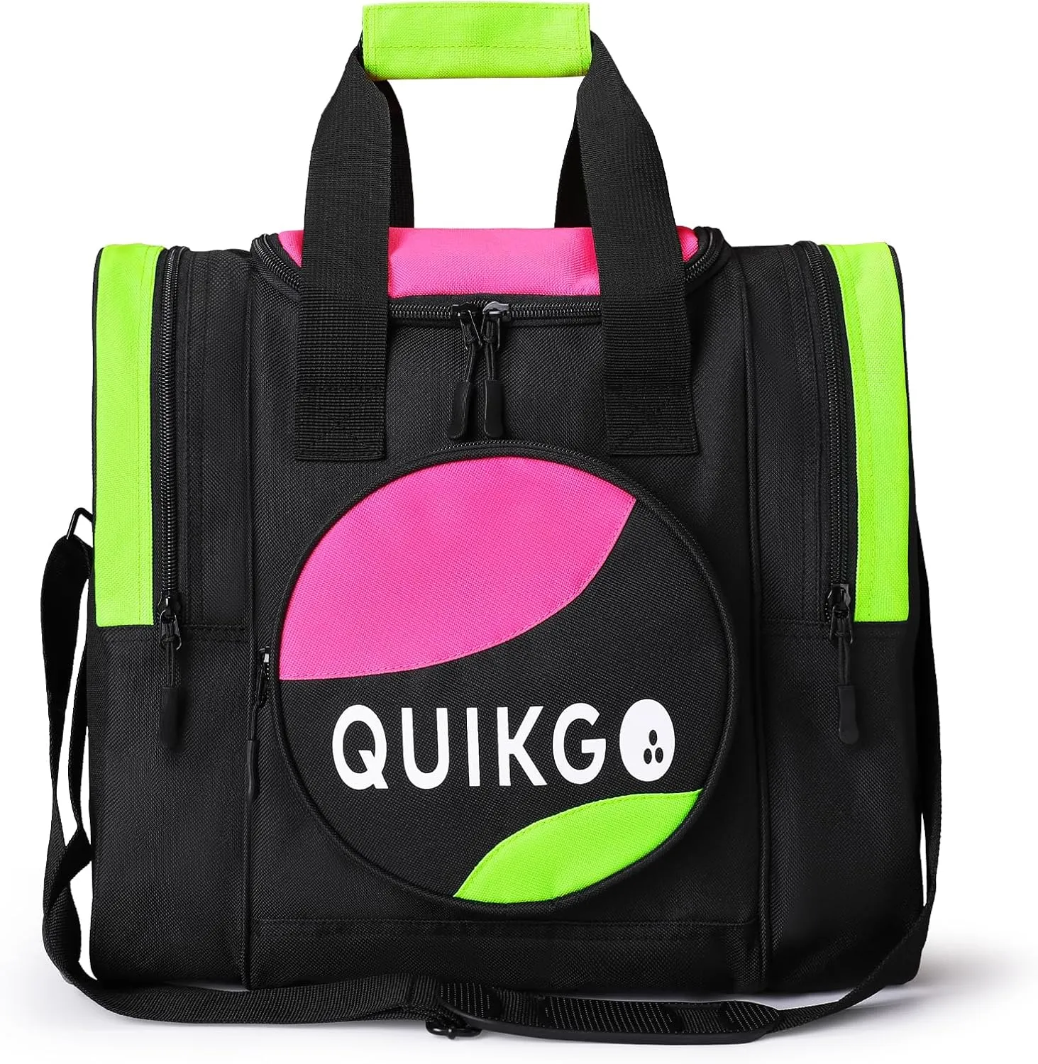 Bowling Ball Bag for Single Ball, Tote Bowling Bag with Padded Ball Holder