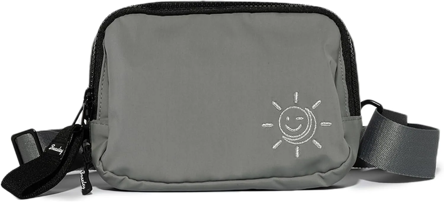 Braxley Unisex Clutch Bag & Belt Bundle - Crossbody and Fanny Pack for Men & Women - Full Length Stretch Belt Design  RFID Blocking Convertible Belt Bag | Washable and Durable