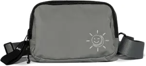 Braxley Unisex Clutch Bag & Belt Bundle - Crossbody and Fanny Pack for Men & Women - Full Length Stretch Belt Design  RFID Blocking Convertible Belt Bag | Washable and Durable
