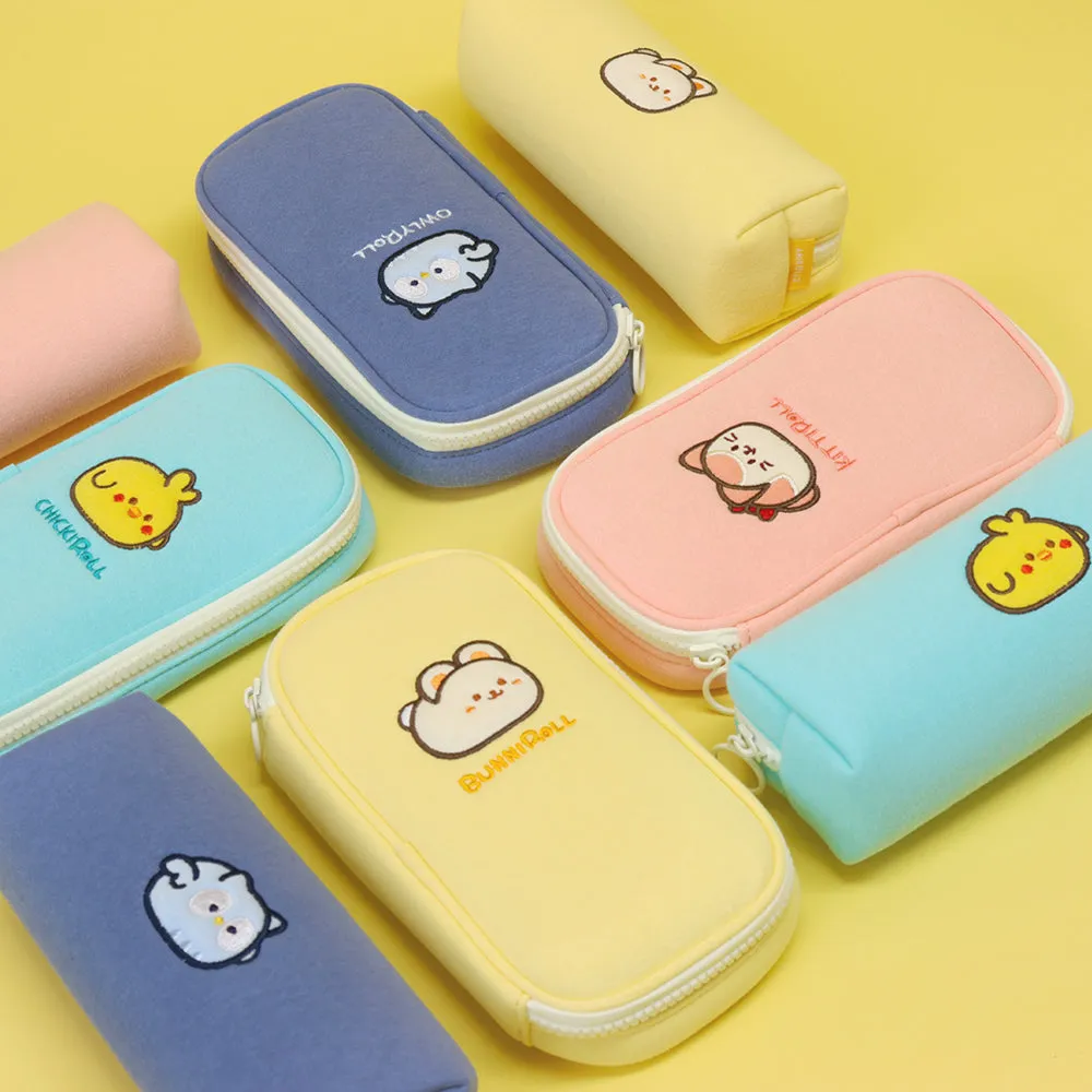 Bunniroll Simple Big Pencil Case