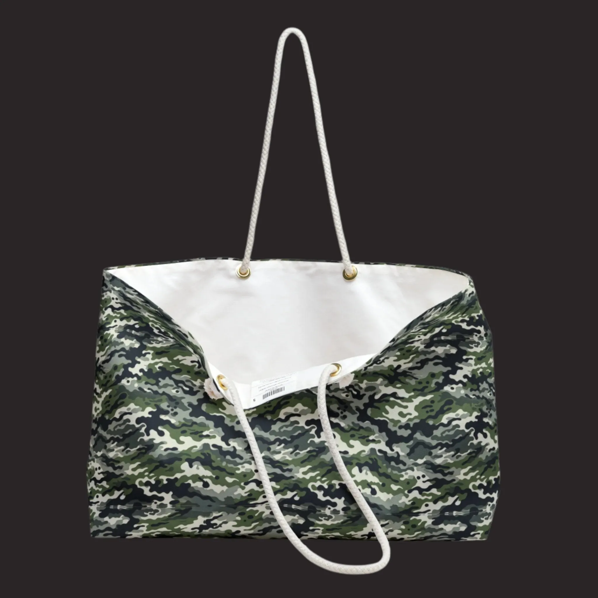 Camo Weekender Bag