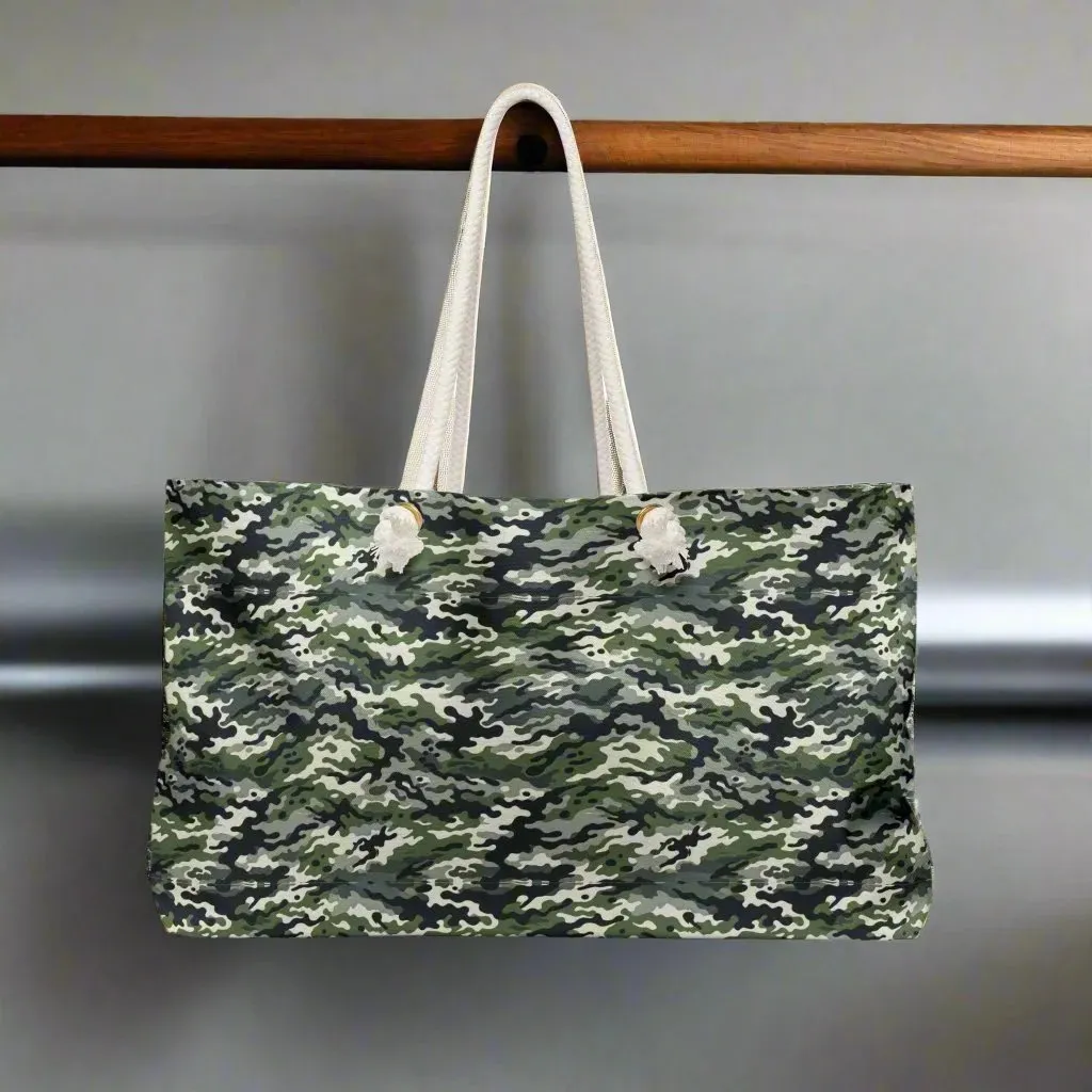 Camo Weekender Bag