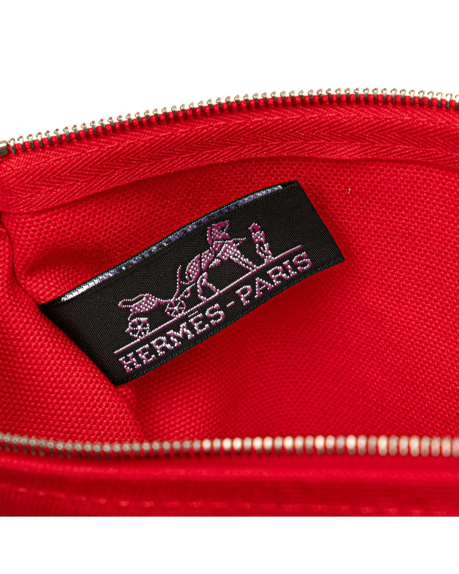 Canvas Beach Tote with Flat Straps and Interior Zip Pouch