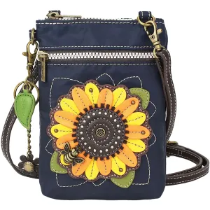 Chala Sunflower Cellphone Xbody Navy Synthetic