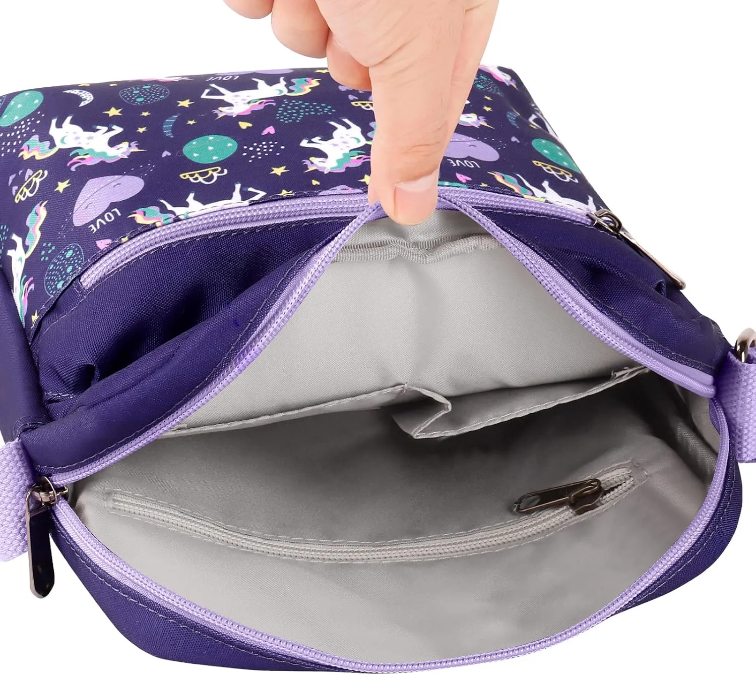 Choco Mocha Girls Crossbody Purses for Kids 6-8 8-10