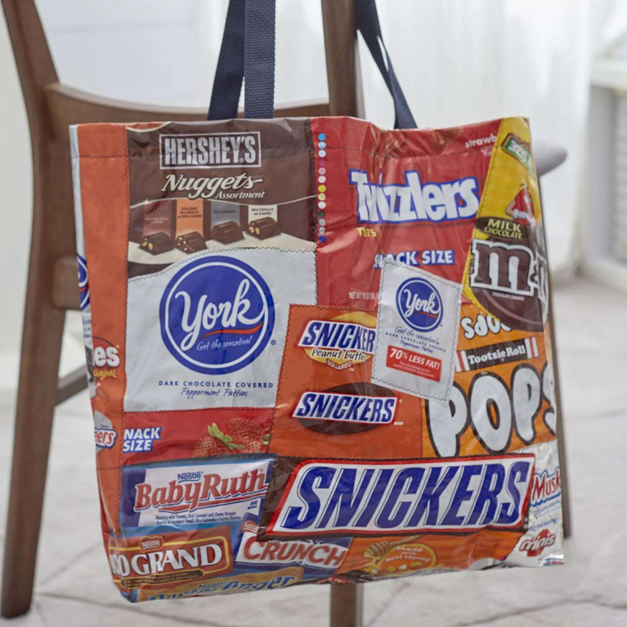 Coats & Clark Sewing Sweet Satchel Tote From Candy Labels