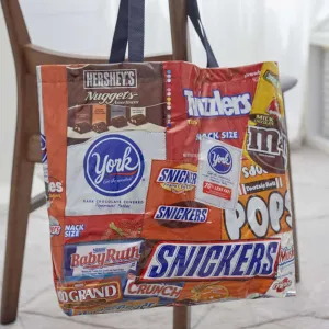 Coats & Clark Sewing Sweet Satchel Tote From Candy Labels