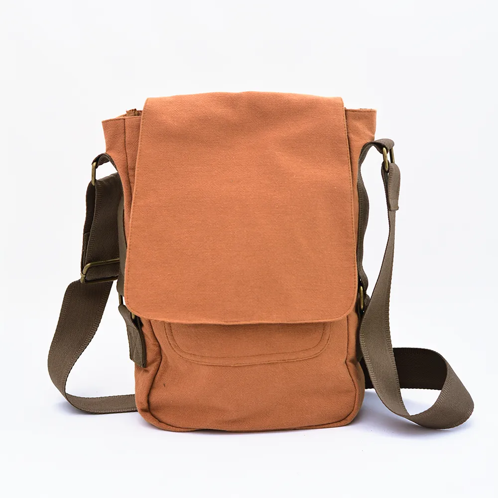 Cotton/Linen Apricot Satchel - SALE CLOTHING & KIDS