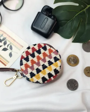 Earthy Maze Coin Pouch