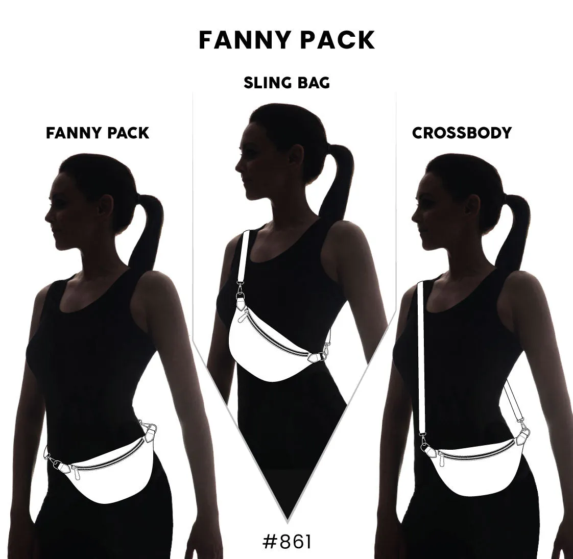 Fanny Pack - Monarch Butterfly