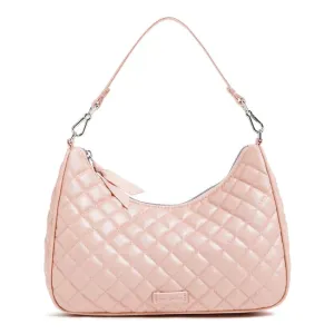 Frannie Mini Crescent Crossbody - Rose Quartz