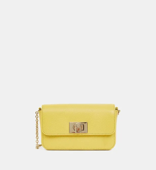 FURLA 1927 BEAUTY BAG IN YELLOW