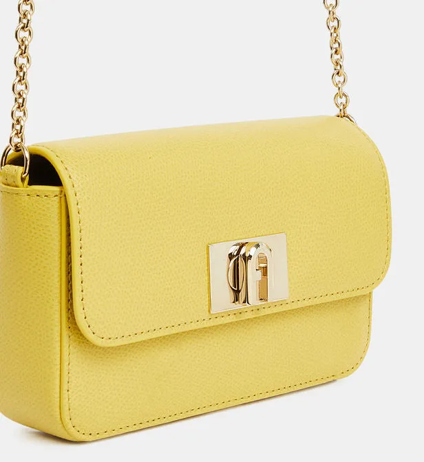 FURLA 1927 BEAUTY BAG IN YELLOW