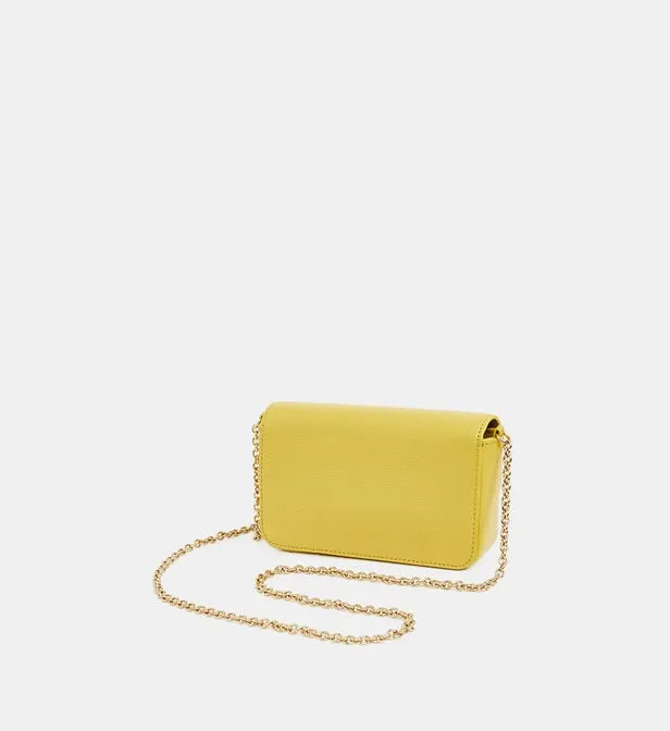 FURLA 1927 BEAUTY BAG IN YELLOW