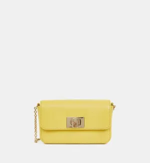 FURLA 1927 BEAUTY BAG IN YELLOW