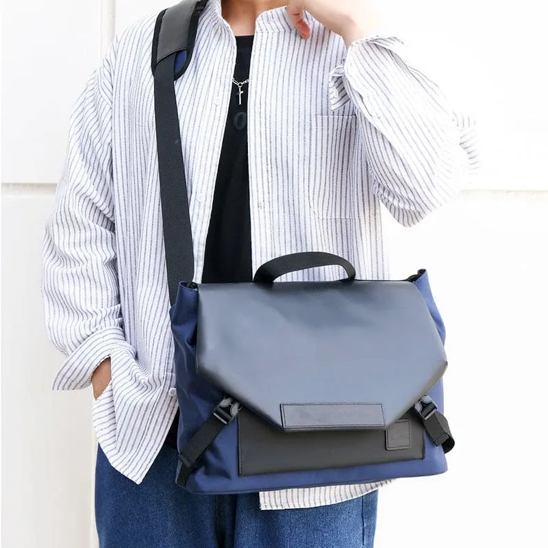 Haute Luxe Mens Shoulder Bag for Large Capacity Style
