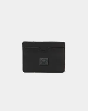 Herschel Bag Co. Charlie Leather RFID Wallet Black