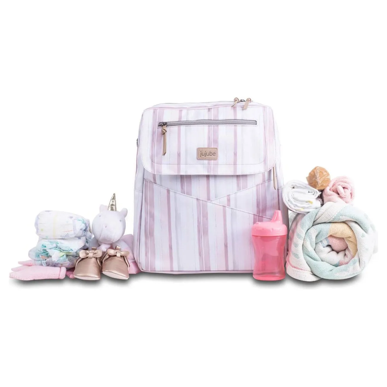 Jujube Core Convertible Bundle - Watercolor Stripe
