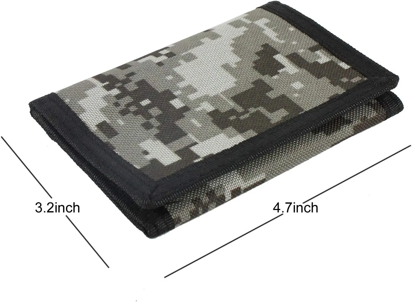 Kids Wallet for Boys and Girls, Novelty Wallet for Boys Ages 5-7, Camo Teen Wallet for Kids Birthday Gifts (Beige mosaic)