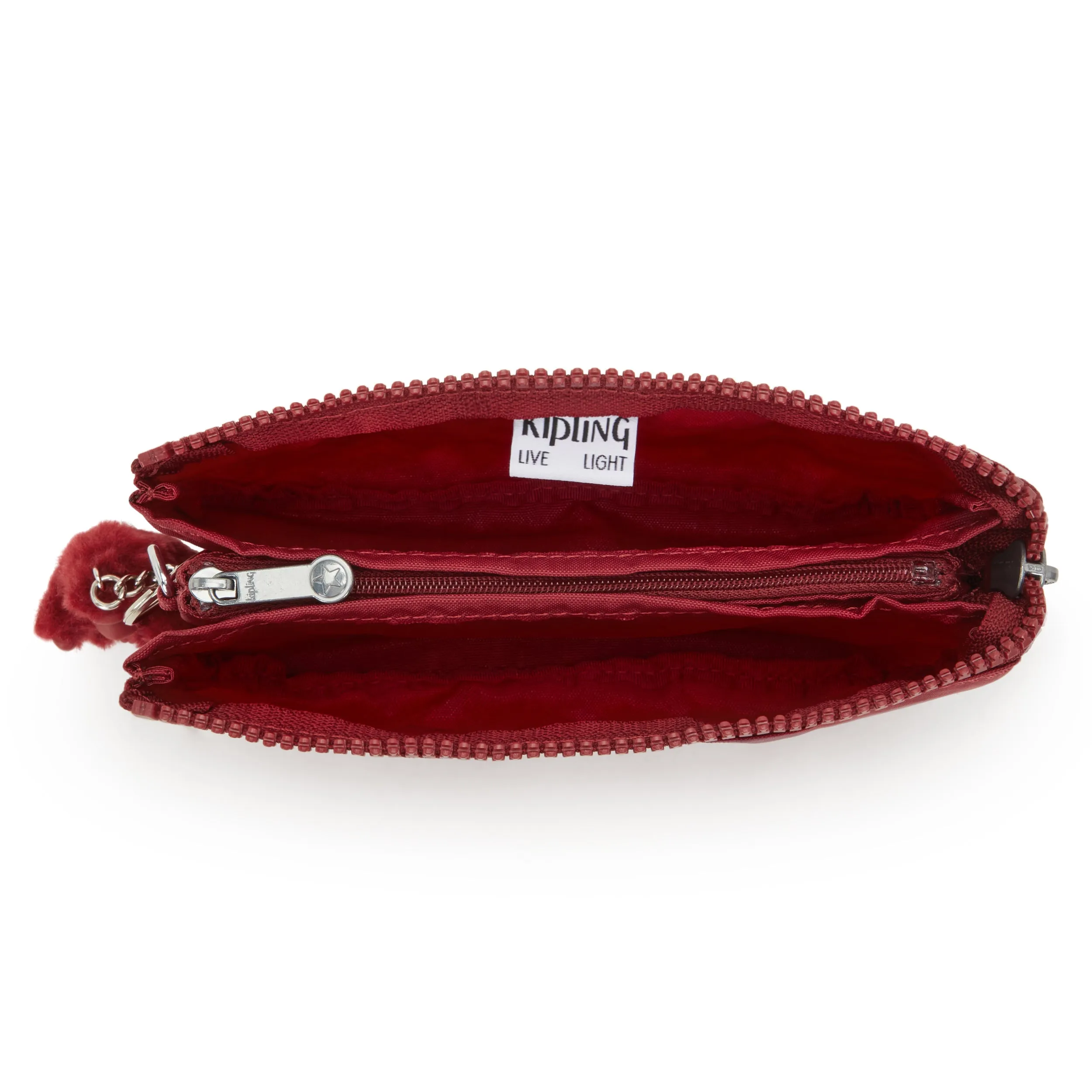 Kipling Creativity L Funky Red Large Purse 13265-4SS