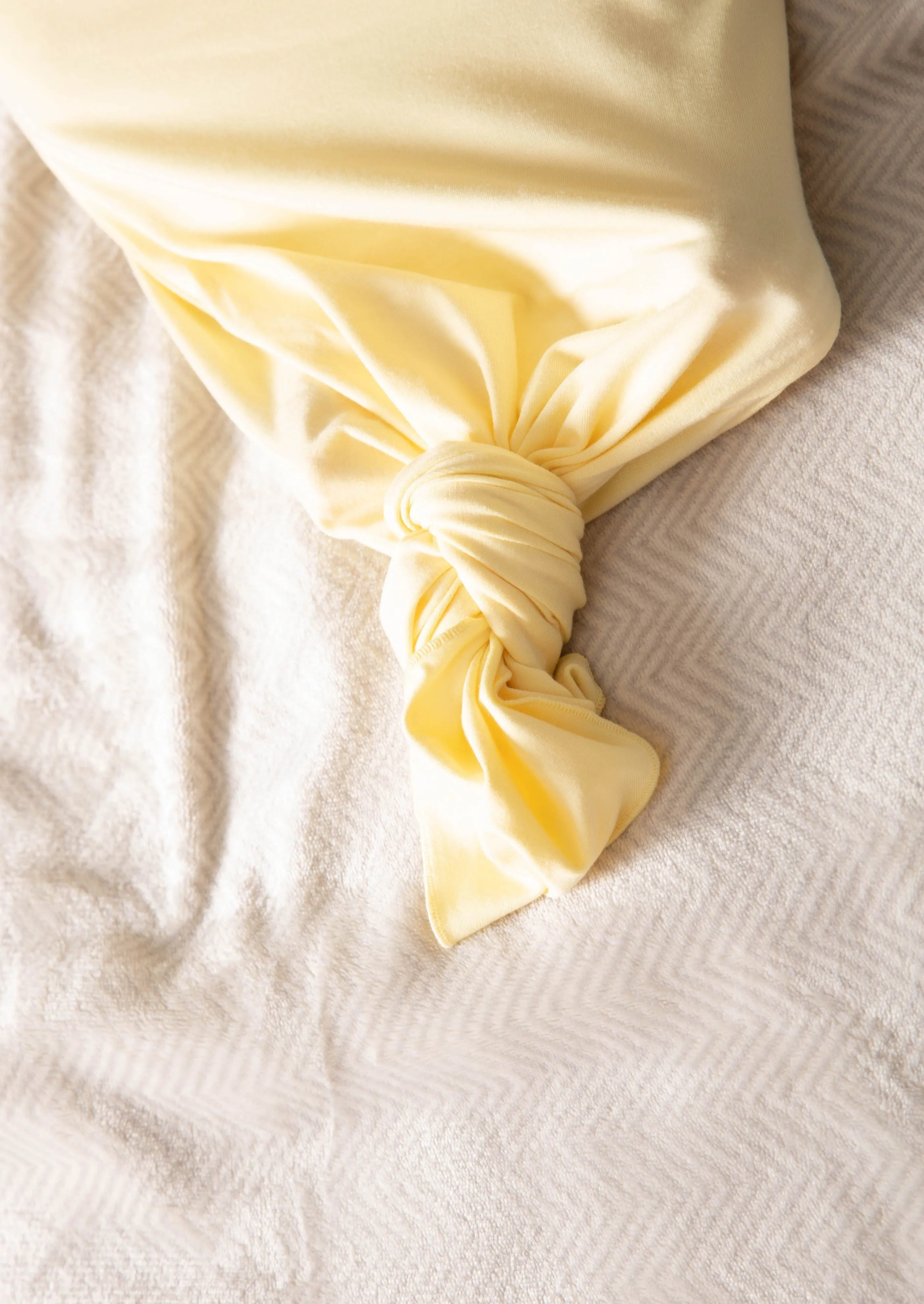 Knotted Gown - BUTTERCREAM