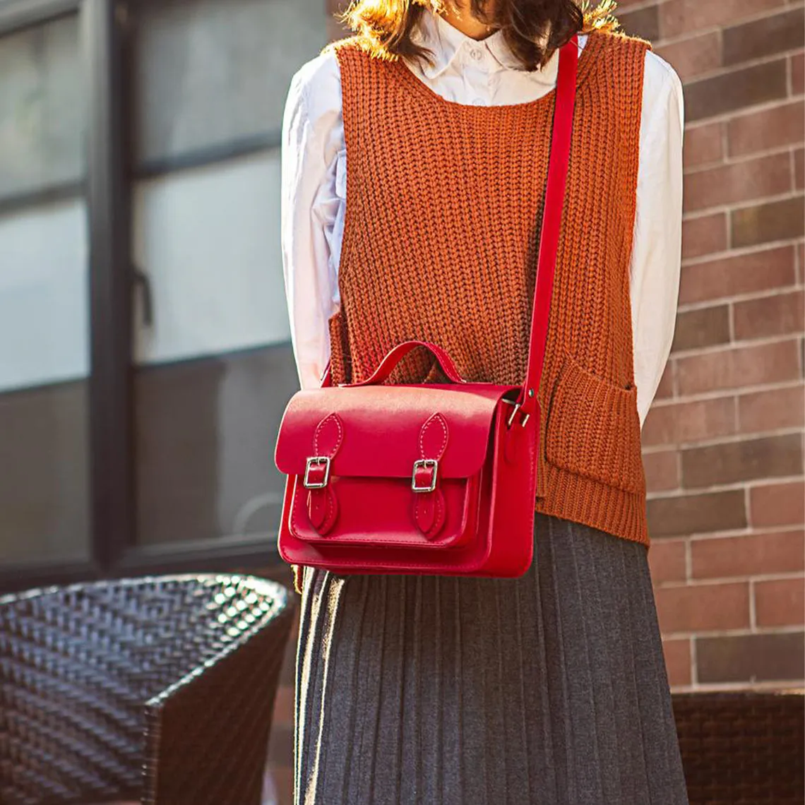 Lady Leather Fashion Crossbody Satchel Bag DIY Kit