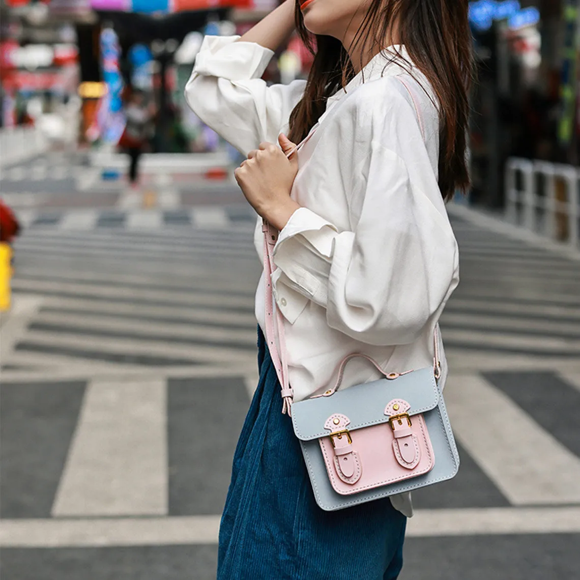 Lady Leather Small Satchel Bag DIY Kit
