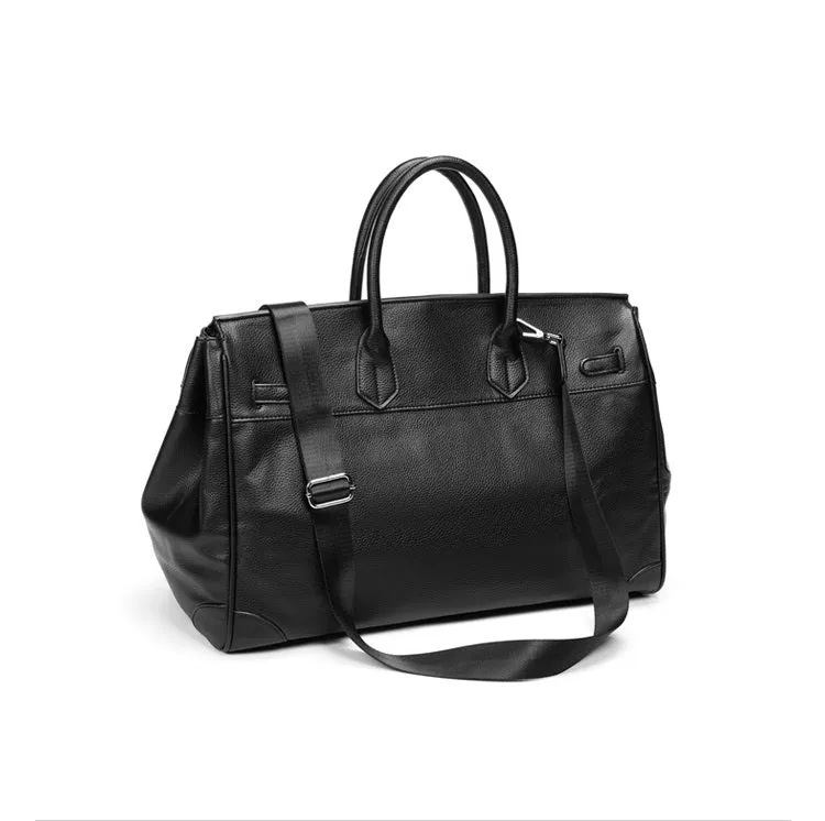 Large birkin inspired platinum bag men women handbag weekender over night bag tote