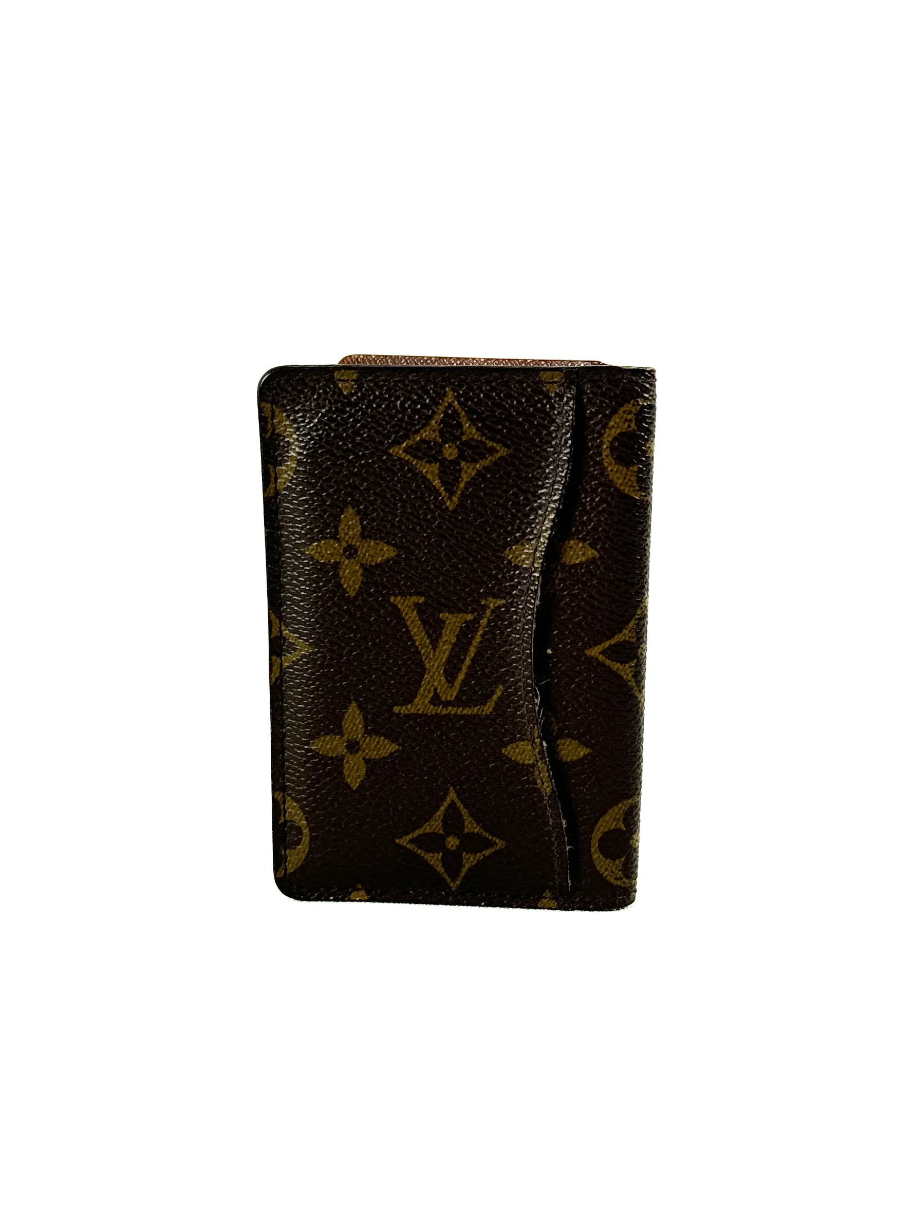 Louis Vuitton monogram bifold pass card wallet MI0025