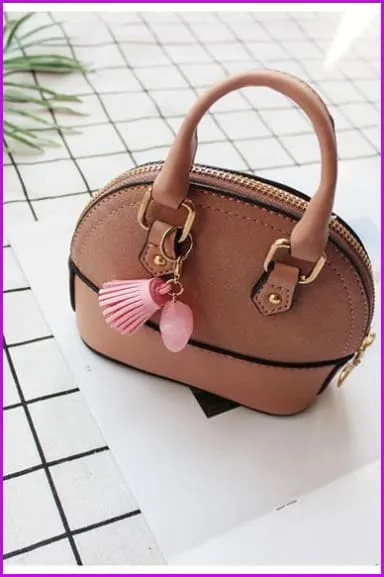 Lovely PU Chain Kids Purse Handbags F071