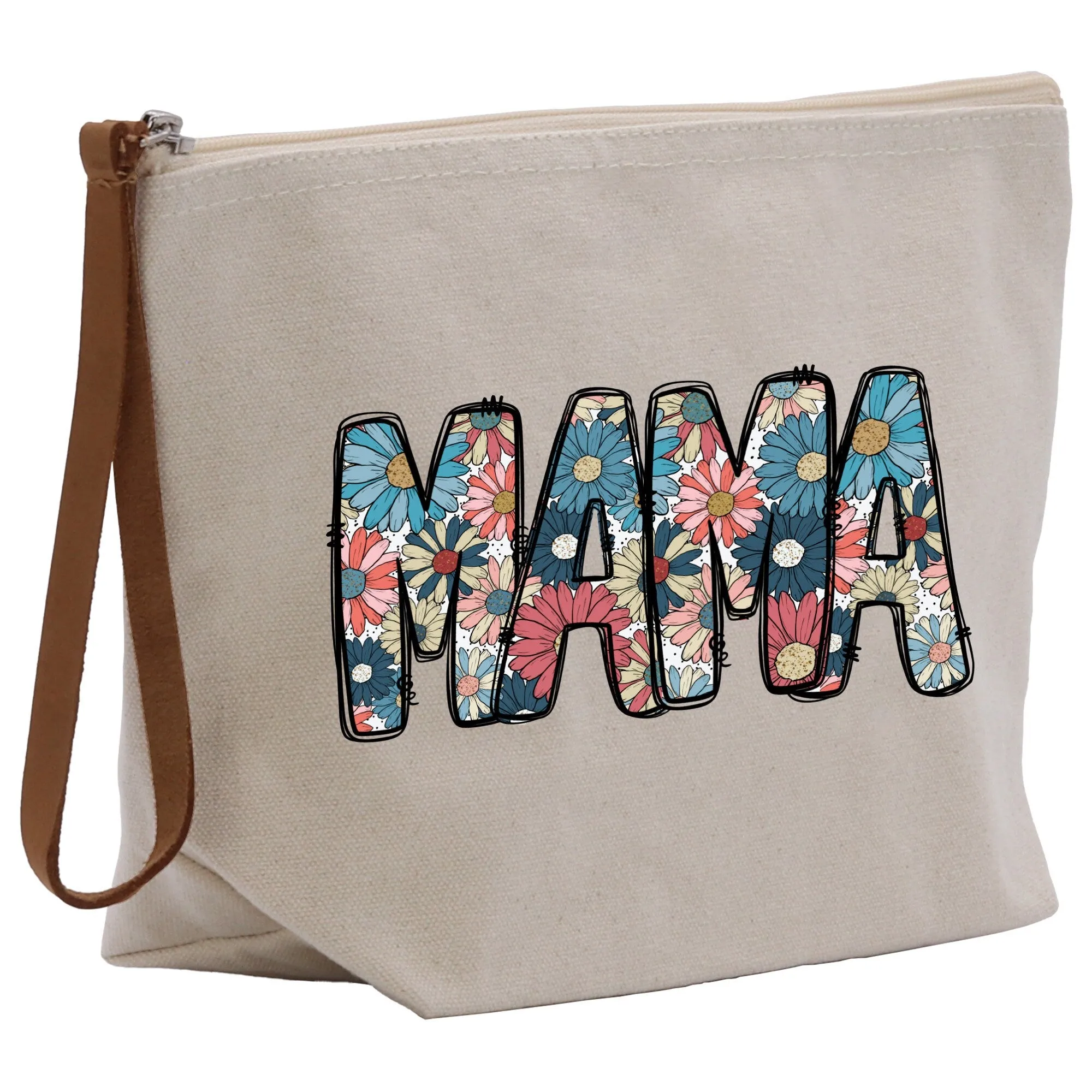Mama Makeup Bag Grandma Accessory Pouch Mama Travel Bag Grandma Cosmetic Bag Mothers Day Gift (MMP1001)
