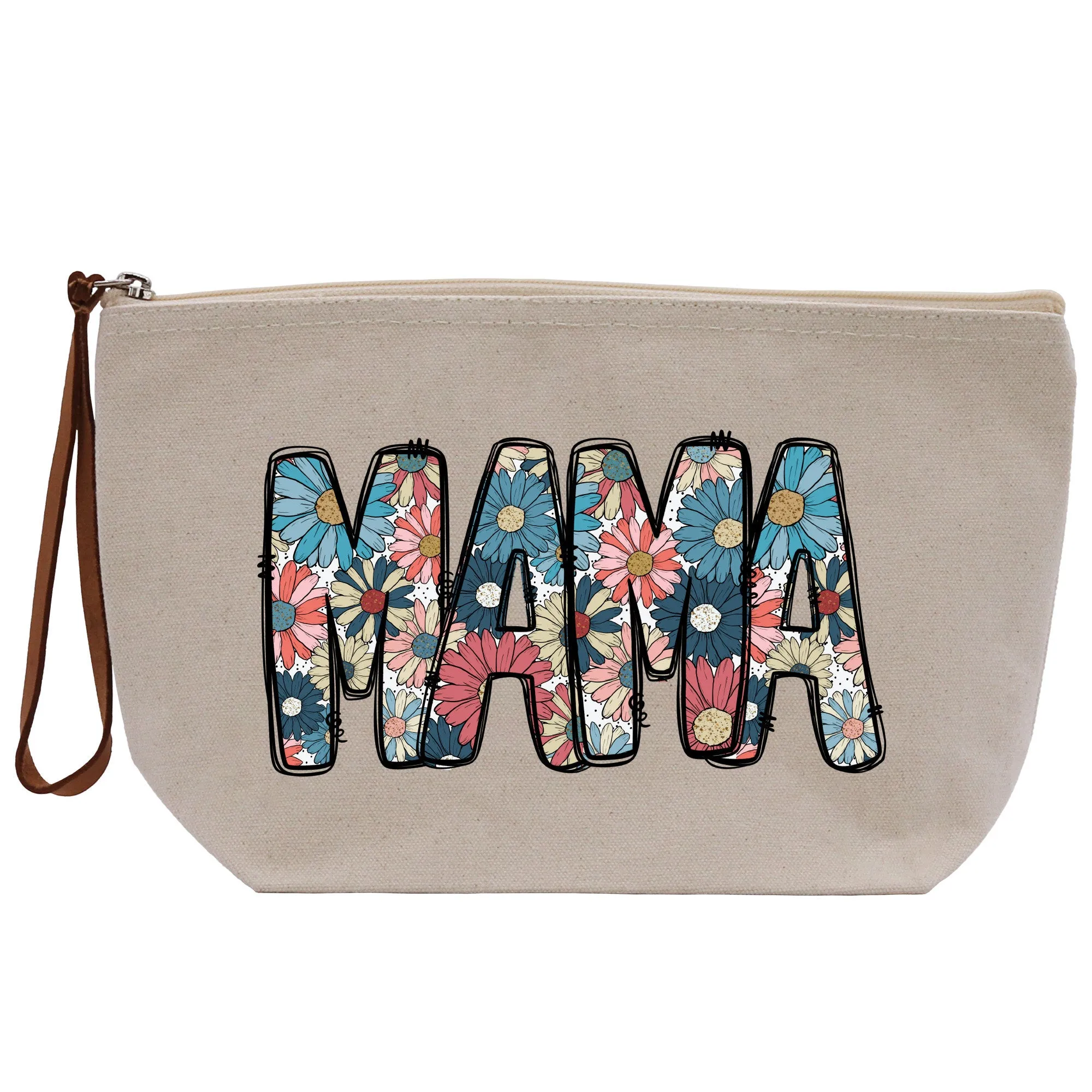 Mama Makeup Bag Grandma Accessory Pouch Mama Travel Bag Grandma Cosmetic Bag Mothers Day Gift (MMP1001)