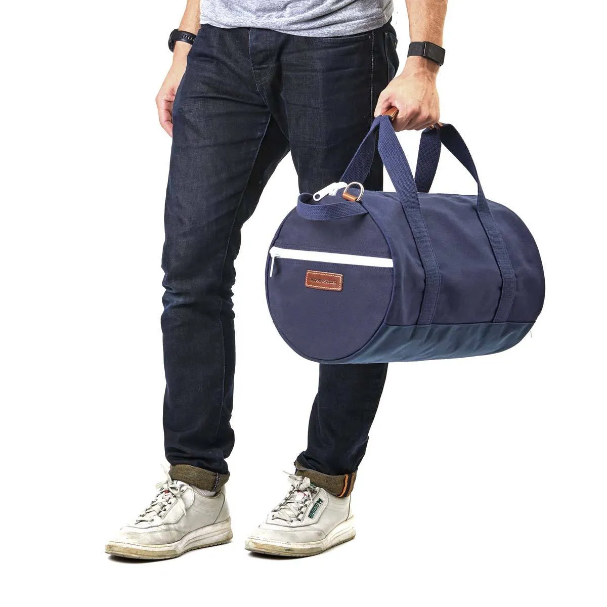 Medium Chatham Duffel Bag- Navy/Navy