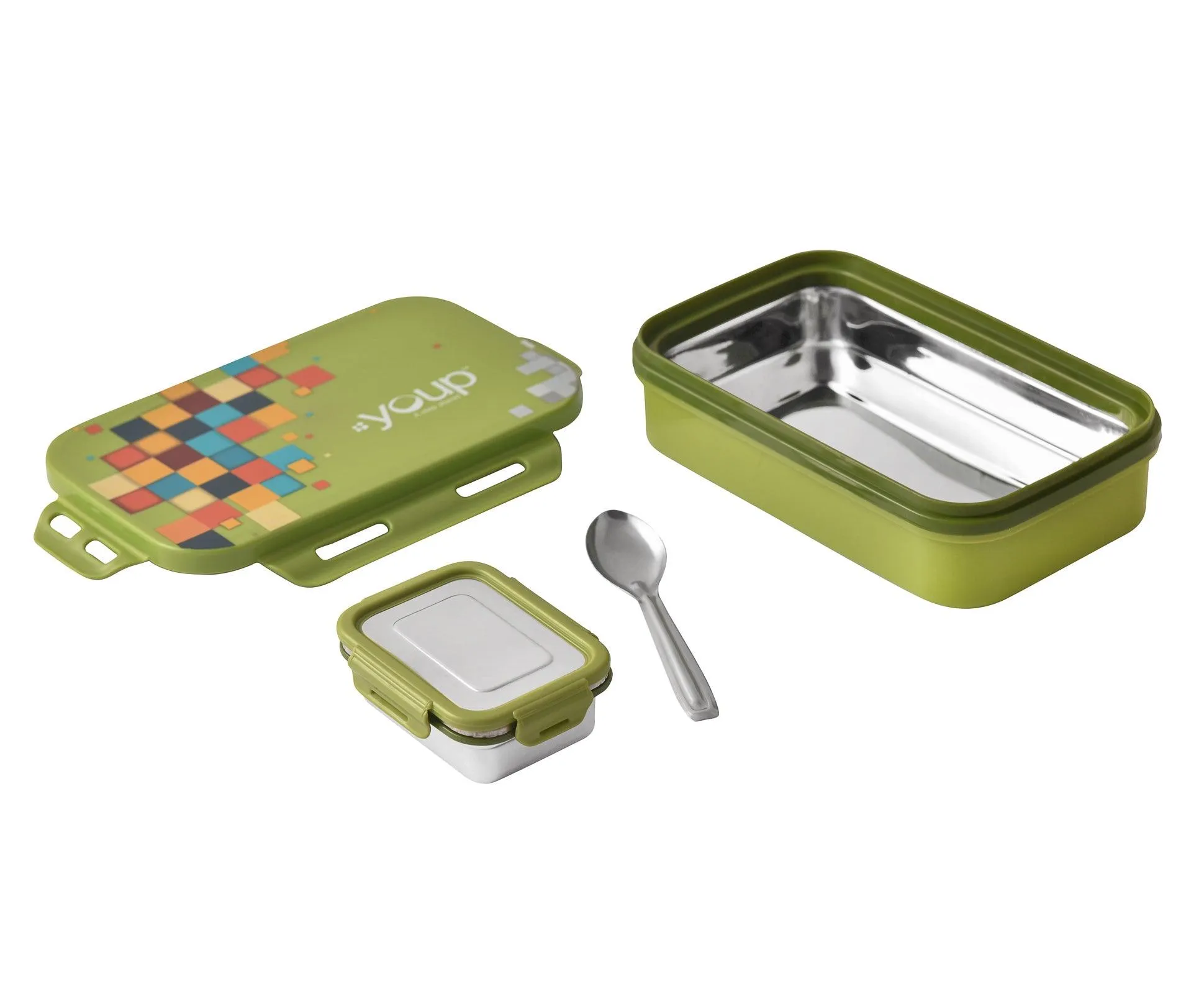Mehendi kids lunch box YUMMY - 500 ml Stainless steel