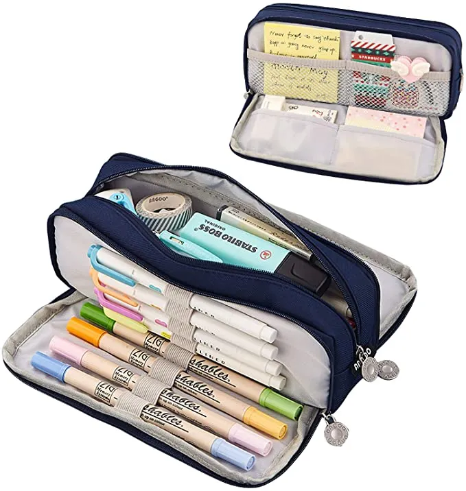 Multi-compartment pencil case
