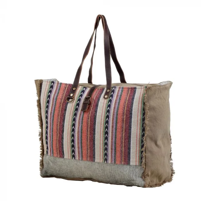 Myra Bag Pastel Hues Weekender Bag