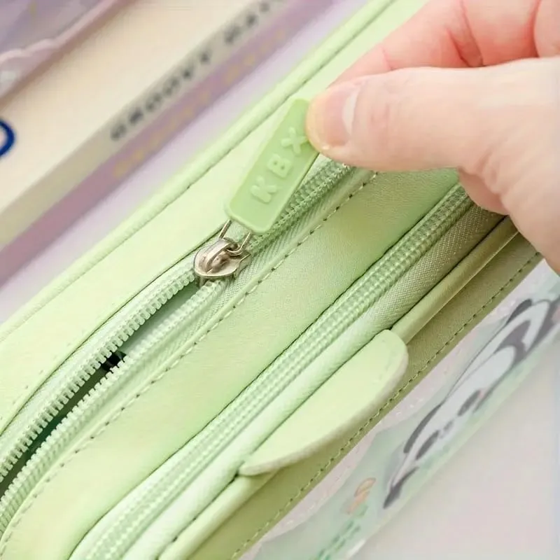 PENCIL CASE DOUBLE LAYER EVA CUTE PENCIL CASE AESTHETIC PENCIL CASE FOR GIRLS LARGE CAPACITY PEN PENCIL POUCH MULTIFUNCTIONAL STATIONERY ORGANIZER FOR SCHOOL