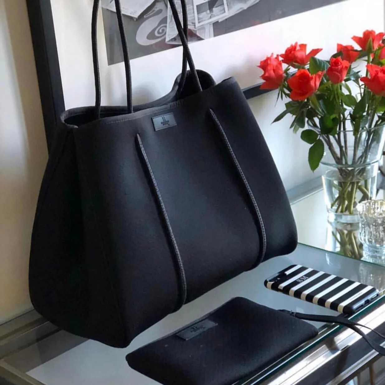Perforated Black All Rounder
