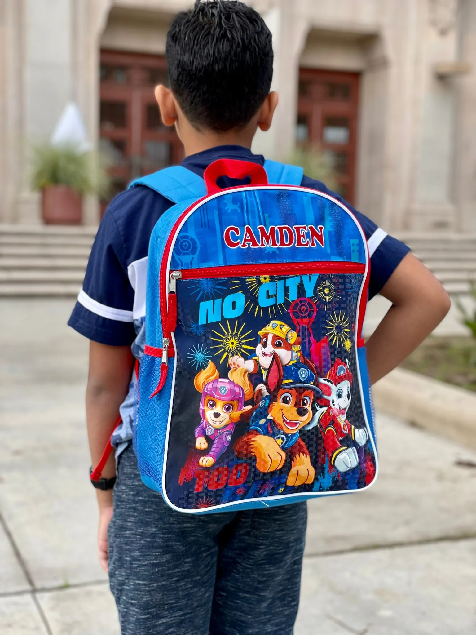 Personalized 16 Inch School Backpack - Paw Patrol