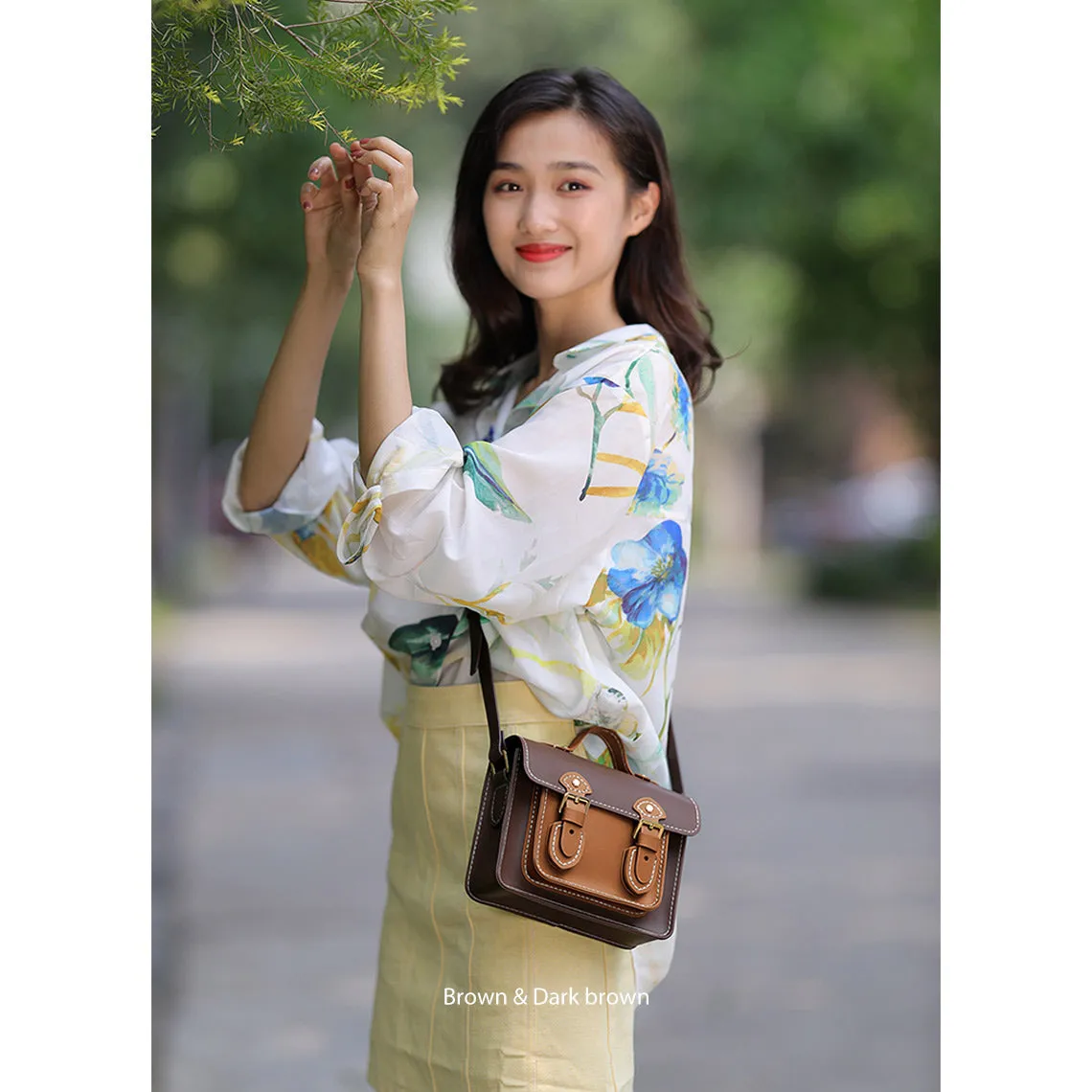 POPSEWING® Lady Leather Small Satchel Bag DIY Kit