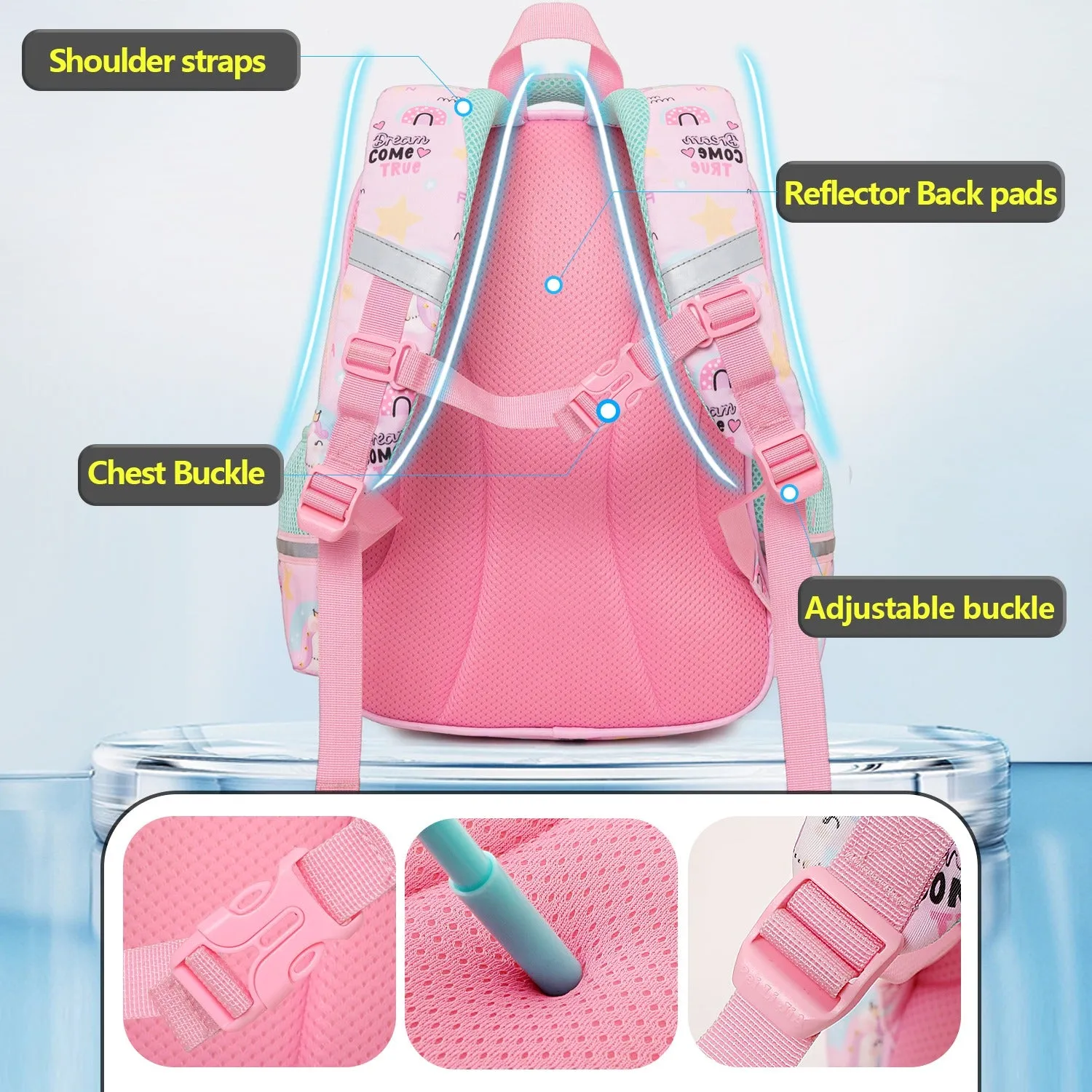 Premium Unicorn School Backpack For Kids