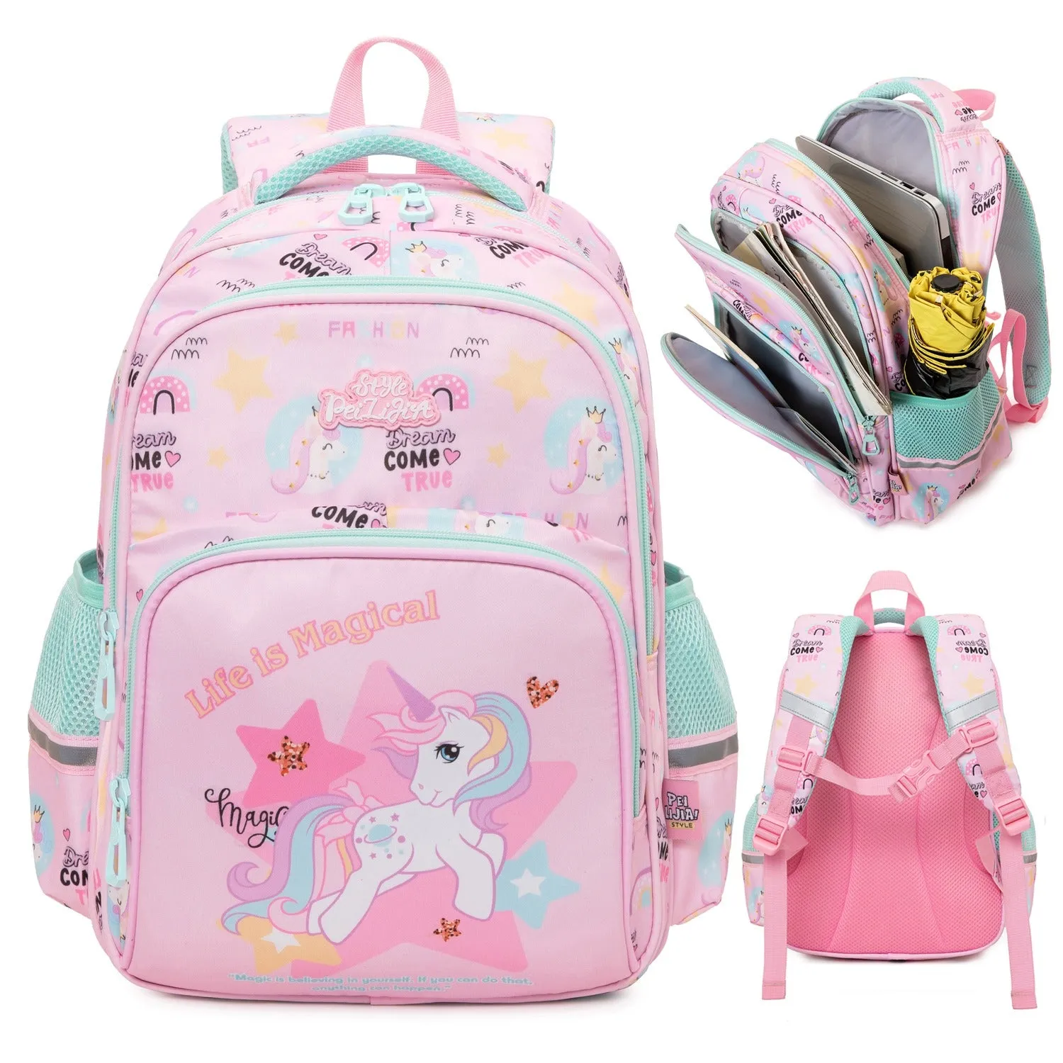 Premium Unicorn School Backpack For Kids