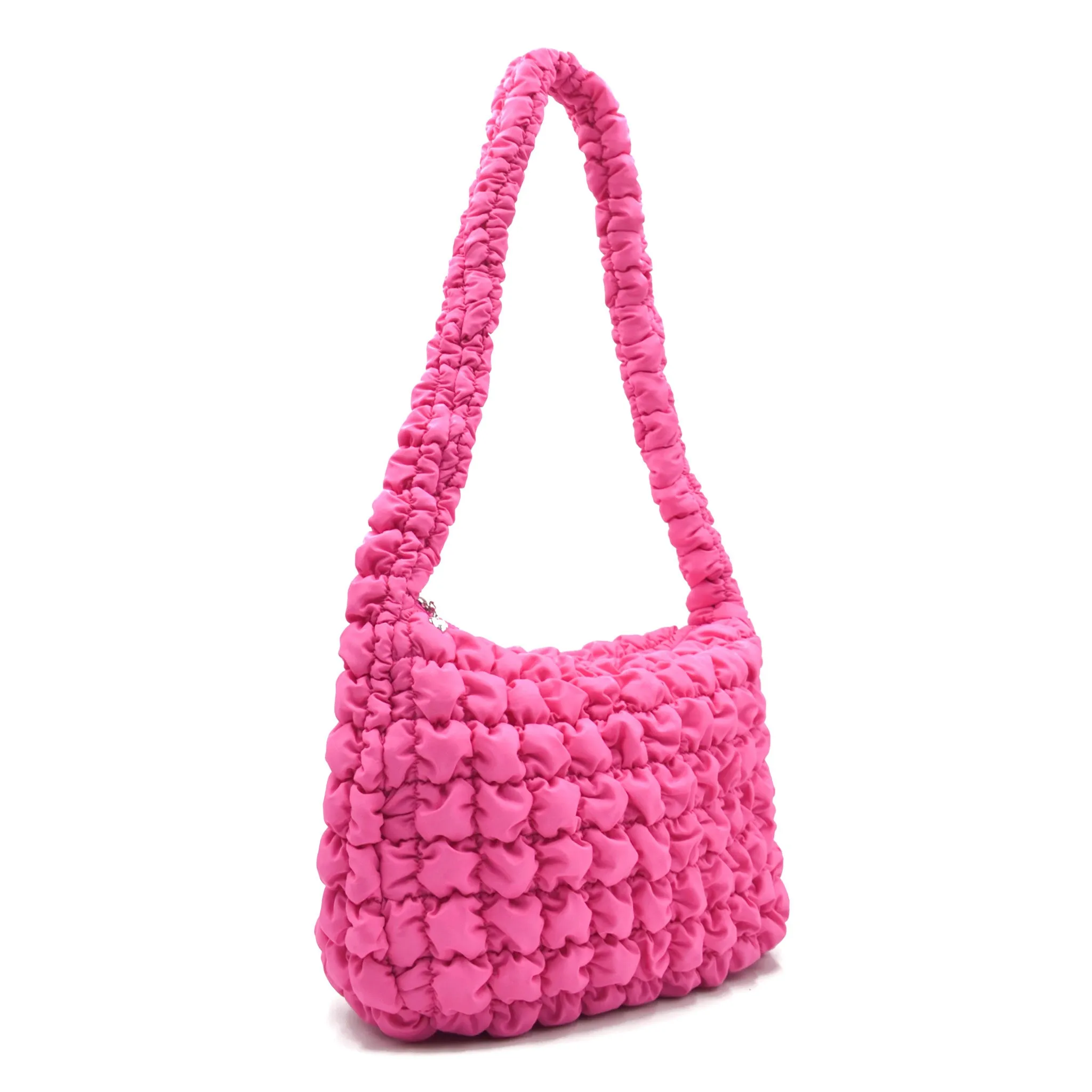 Quilted Scrunchies Hobo Sling Bag