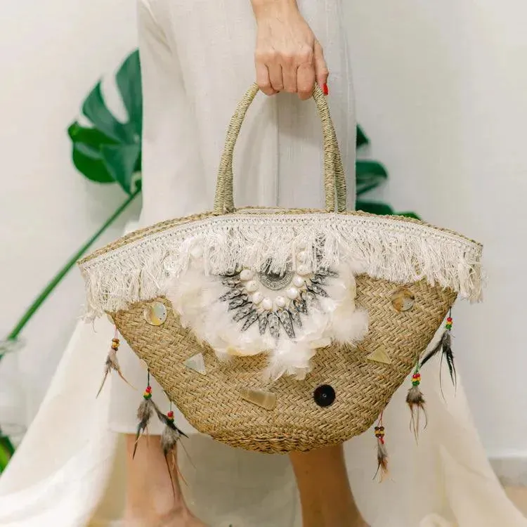 Rattan Boho Handbag