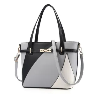 Sequined Zipper Messenger Bag