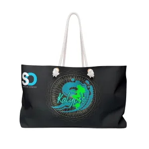 Shoreline Offroad Kalypso Weekender Beach Bag - Oversized 24" x 13" Spun Polyester Tote with Thick Rope Handles