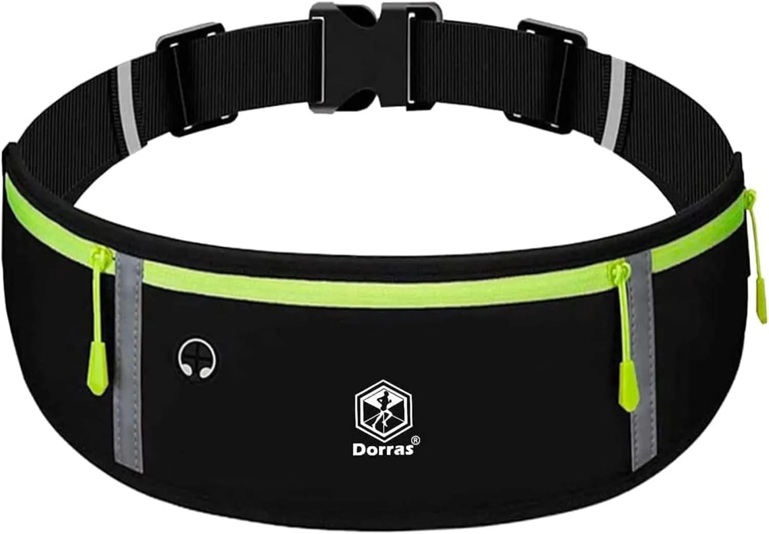 Slim Running Belt Fanny Pack for Women & Men, Running Phone Holder Runners Belt Waist Pack Bag for Running Hiking Sports